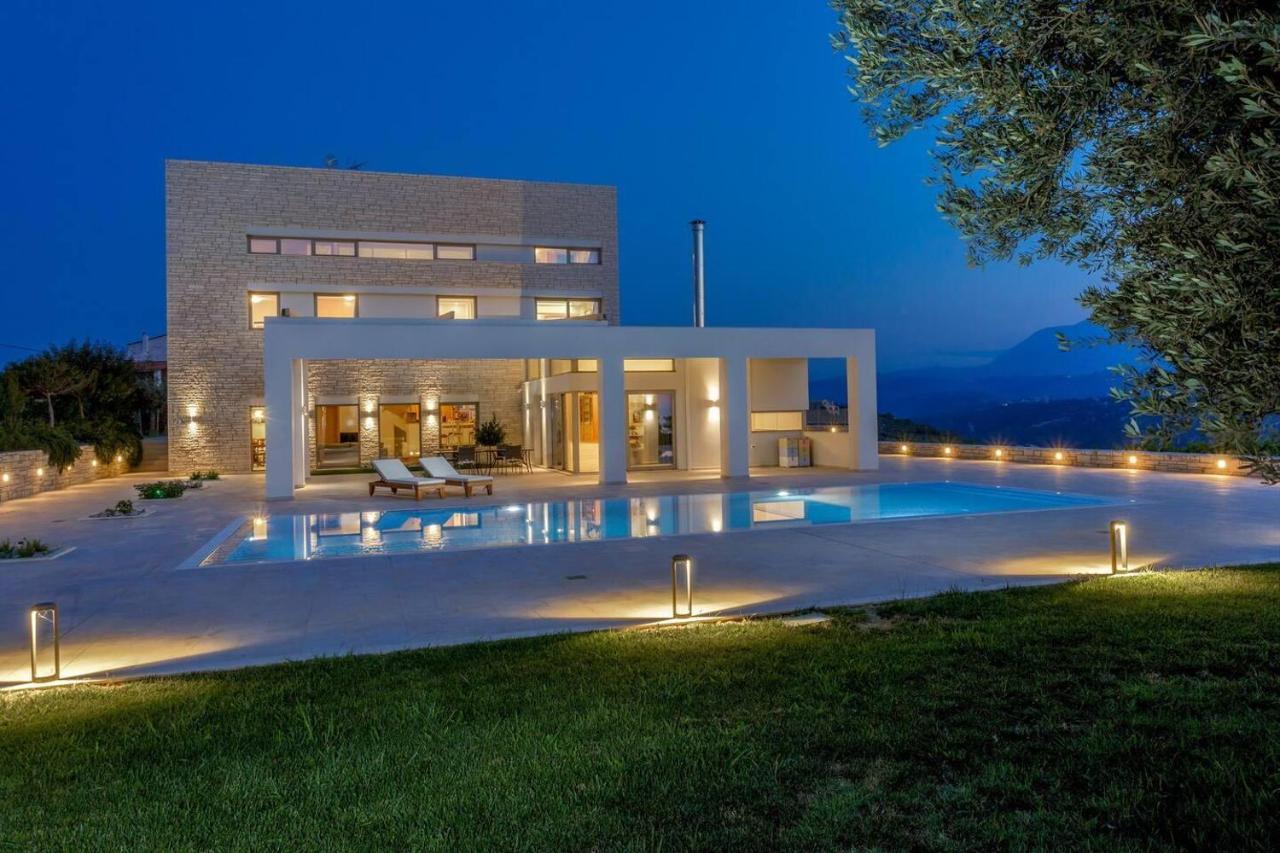 Luxurious Retreat Villa In Heraklion Crete Athanatoi Eksteriør bilde