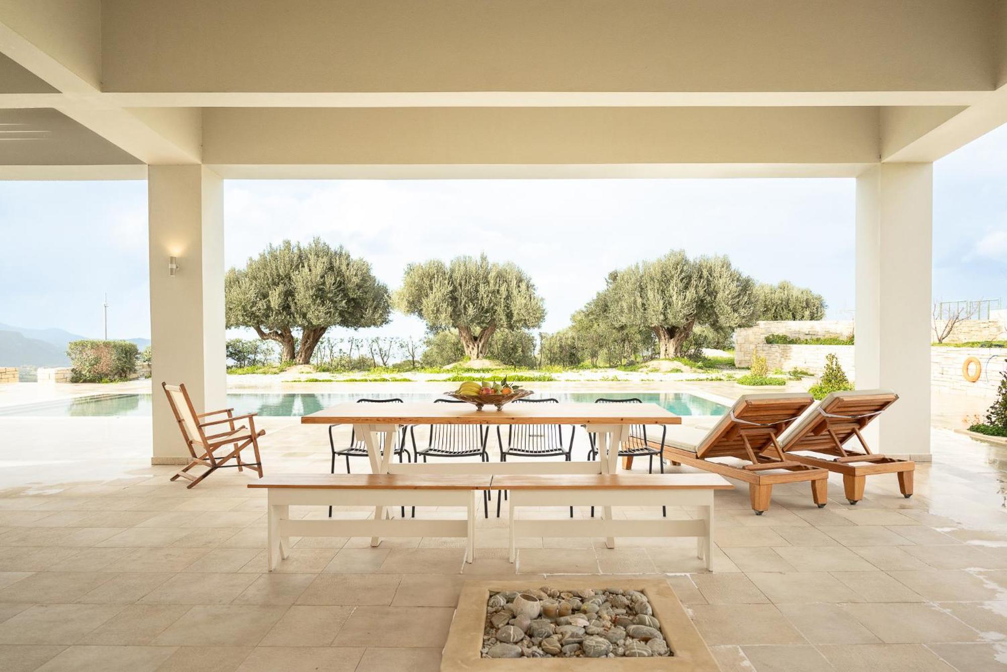 Luxurious Retreat Villa In Heraklion Crete Athanatoi Eksteriør bilde