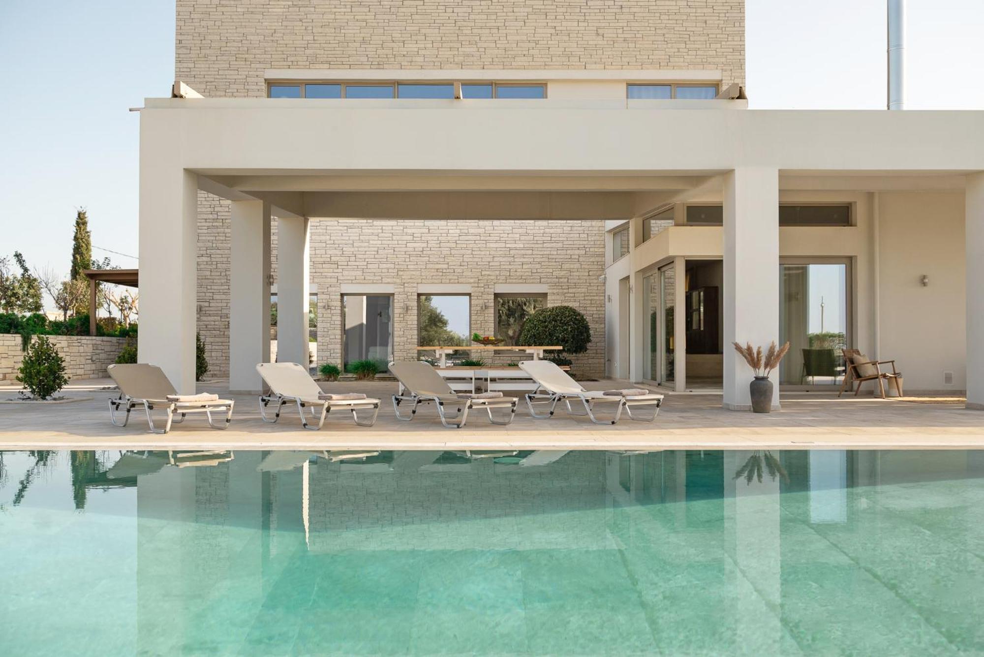 Luxurious Retreat Villa In Heraklion Crete Athanatoi Eksteriør bilde