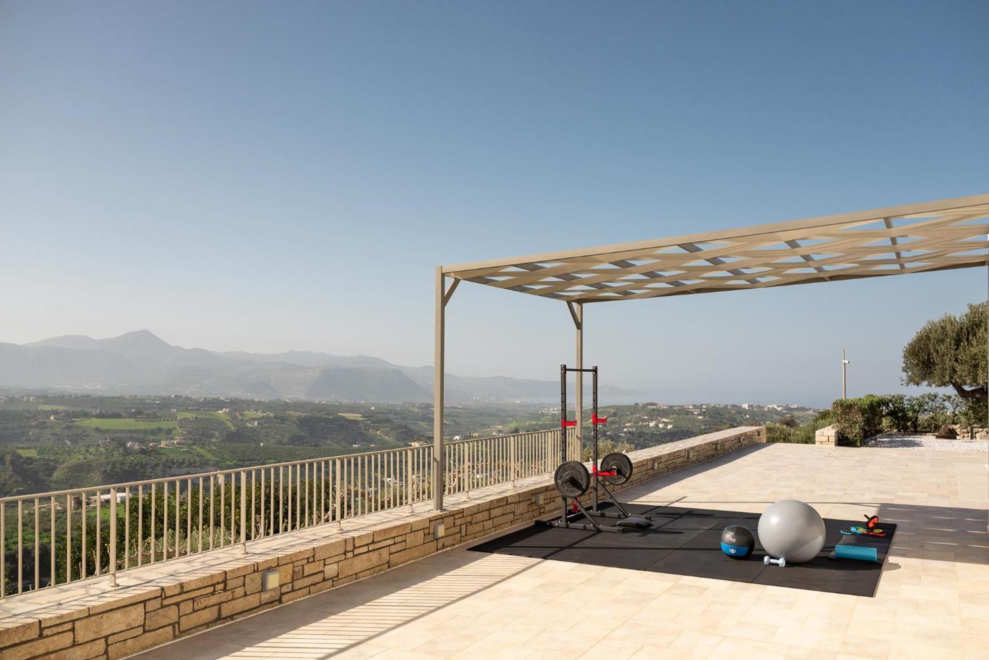 Luxurious Retreat Villa In Heraklion Crete Athanatoi Eksteriør bilde